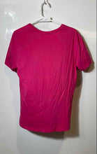 Load image into Gallery viewer, Armani Exchange Womens Pink Short Sleeve V-Neck Pullover T-Shirt Size M

