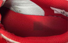 Load image into Gallery viewer, Nike Kids Dunk Low White Red Low Top Lace-Up Sneaker Shoes Size 1Y
