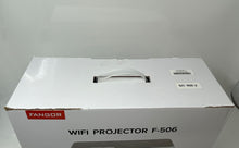 Load image into Gallery viewer, Fangor F-506 Gray 1080p HD Wi-Fi Home Multimedia Projector Not Tested
