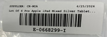 Load image into Gallery viewer, Lot Of 4 Pcs Apple iPad 3rd Gen Model A1416 Tablets Not Tested Locked For Parts
