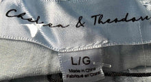 Load image into Gallery viewer, Chelsea &amp; Theodore Womens Light Blue Pockets Elastic Waist Trouser Pants Size L
