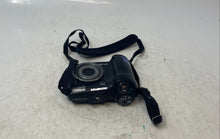 Load image into Gallery viewer, Olympus SP-350 Black Portable Compact Digital Camera In Open Case
