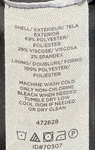 Load image into Gallery viewer, Ann Taylor Mens Gray Notch Lapel Single Breasted Two-Button Blazer Size 10P
