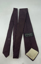 Load image into Gallery viewer, Christian Dior Mens Blue Red Printed Adjustable Designer Tie
