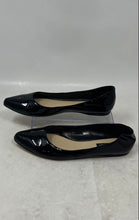 Load image into Gallery viewer, Nine West Womens Black Patent Leather Pointed Toe Slip-On Ballet Flats Size 8M
