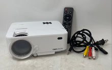 Load image into Gallery viewer, TopVision Model T21 White Portable 1080p Full HD Mini Projector Untested
