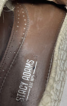 Load image into Gallery viewer, Stacy Adams Mens Green Crocodile Embossed Leather Casual Loafer Shoes Size 9M
