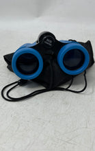Load image into Gallery viewer, Kids Blue And Black Adjustable 5x30 Coated Binoculars With Carrying Case
