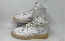 Load image into Gallery viewer, Nike Kids Air Force 1 Mid '07 White Mid Top Lace-Up Sneaker Shoes Size 5Y
