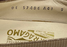 Load image into Gallery viewer, Authentic Salvatore Ferragamo Womens Beige Suede Pump Heels Size 9 Stained
