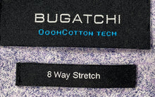 Load image into Gallery viewer, Bugatchi Mens OoohCotton Tech Purple 8 Way Stretch Short Sleeve Polo Shirt Sz XL
