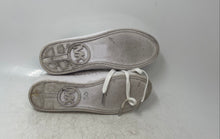 Load image into Gallery viewer, Michael Kors Womens Keaton White Gray Monogram Lace-Up Sneaker Shoes Size 6.5 M
