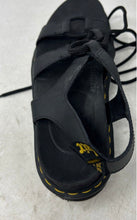 Load image into Gallery viewer, Dr. Martens Womens Nartilla Black Leather Lace-Up Gladiator Sandals Size 10
