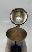 Load image into Gallery viewer, Silver Color Ornate Footed Collectible Victorian Coffee Teapot With Lid
