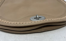 Load image into Gallery viewer, Sigrid Olsen Womens Beige Pebbled Leather Inner Divider Crossbody Purse
