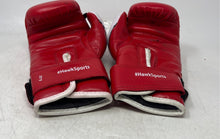 Load image into Gallery viewer, HawkSports Unisex Red White Hook-And-Loop Velcro Wrist Straps Boxing Gloves
