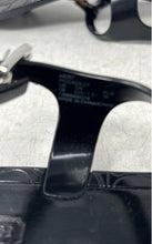 Load image into Gallery viewer, Coach Womens Piccadilly Black T-Strap Buckle Flat Thong Sandals Size 5B
