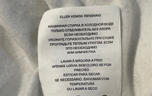 Load image into Gallery viewer, Michael Kors Womens White Short Sleeve Round Neck Blouse Top Size Medium
