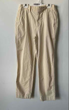 Load image into Gallery viewer, Gap Womens Khaki Downtown Flat Front Pockets Straight Leg Chino Pants Size 2
