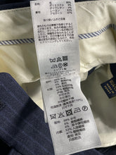 Load image into Gallery viewer, Brooks Brothers Mens Blue Pinstripe Straight Leg Dress Pants Size W34xL36
