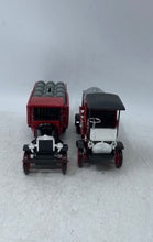 Load image into Gallery viewer, Texaco Collector Series 2 Pcs Mack Tanker &amp; Kenworth Stake Truck Coin Bank Toys
