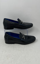 Load image into Gallery viewer, Donald J. Pliner Mens Black Leather Moc Toe Slip-On Loafer Shoes Size 9M
