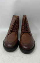 Load image into Gallery viewer, Banana Republic Mens Brown Leather Round Toe Lace-Up Ankle Boots Size 11
