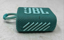 Load image into Gallery viewer, JBL Go 3 Turquoise IP67 Waterproof Bluetooth Portable Mini Speaker Not Tested
