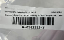 Load image into Gallery viewer, Enesco Porcelain Decorative Growing Up 13th Birthday Girl Figurine Collectible

