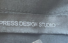 Load image into Gallery viewer, Express Design Studio Womens Black Notch Lapel Two-Button Blazer Size 6
