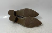 Load image into Gallery viewer, Anne Klein IFLEX Womens Therese Metallic Taupe Block Mule Heels Size 8.5
