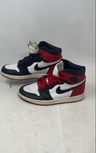 Load image into Gallery viewer, Nike Womens Air Jordan 1 Retro High White Red Black Sneaker Shoes Size 8.5
