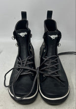 Load image into Gallery viewer, Rocket Dog Mens Rainy Black Lace-Up Round Toe Ankle Rain Boots Size 11
