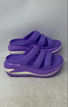 Load image into Gallery viewer, Crocs Unisex Mega Crush Purple Triple Strap Slip-On Platform Sandal Size M9 W11
