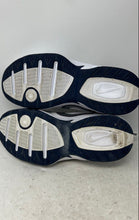Load image into Gallery viewer, Nike Mens Air Monarch IV Navy Blue White Lace-Up Sneaker Shoes Size 13 No Insole
