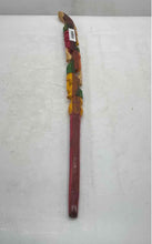Load image into Gallery viewer, Handcrafted Multicolor Carved Faces Wooden Hiking Walking Stick
