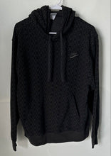 Load image into Gallery viewer, Nike Mens Black Fleece Sportswear Long Sleeve Kangaroo Pockets Pullover Hoodie M
