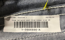 Load image into Gallery viewer, True Religion Womens Blue Denim Dark Wash Low-Rise Bootcut Jeans Pants Size 28

