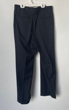 Load image into Gallery viewer, Hugo Boss Mens Black Pleated Slash Pockets Straight Leg Dress Pants No Size
