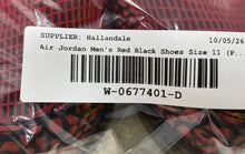 Load image into Gallery viewer, Nike Mens Jordan Flight Club 80s Red Black Sneaker Shoes Sz 11 Peeling Material
