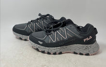 Load image into Gallery viewer, Fila Womens Firetrail EVO 5JM02577-263 Gray Pink Lace-Up Running Shoes Size 9.5
