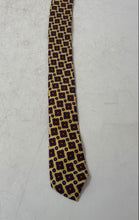 Load image into Gallery viewer, Lauren Ralph Lauren Mens Multicolor Geometric Print Keeper Loop Pointed Tie
