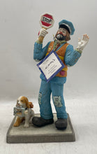 Load image into Gallery viewer, Lot Of 2 Assorted Multicolor Emmett Kelly Jr. Limited Edition Clown Figurines
