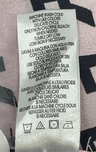 Load image into Gallery viewer, Karl Lagerfeld Womens Pink Printed Long Sleeve Collared Button-Up Shirt Size M
