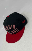 Load image into Gallery viewer, New Era Mens Black Red Atlanta Falcons NFL Snapback Cap One Size
