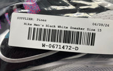 Load image into Gallery viewer, Nike Mens Air Zoom Pegasus 38 CW7356-003 Black White Sneaker Shoes Size 15
