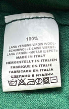 Load image into Gallery viewer, Boggi Milano Womens Green Wool Long Sleeve V-Neck Pullover Sweater No Size
