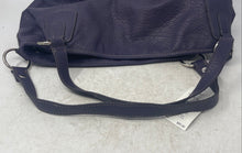 Load image into Gallery viewer, Nine West Womens Purple Double Handle Shoulder Handbag With Tag
