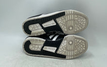 Load image into Gallery viewer, Adidas Boys Rivalry Low IF5245 Black Leather Round Toe Sneakers Shoes Size 5
