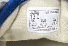 Load image into Gallery viewer, Vans Mens Off The Wall 721278 Blue White Lace-Up Low Top Sneakers Shoes Size 13
